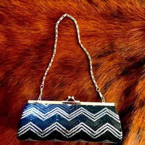 Sequined Clutch bag